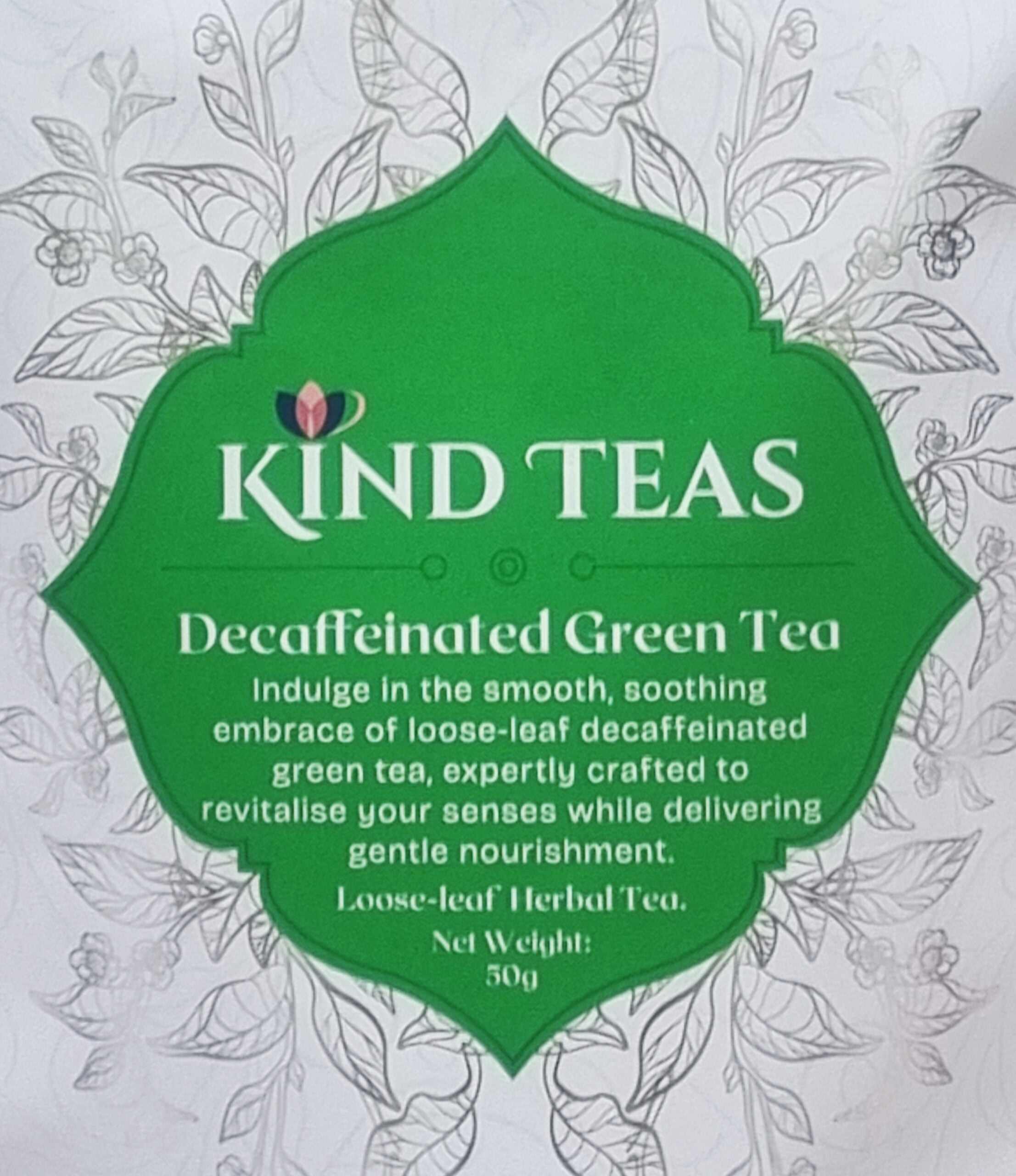 Decaffeinated Green Tea