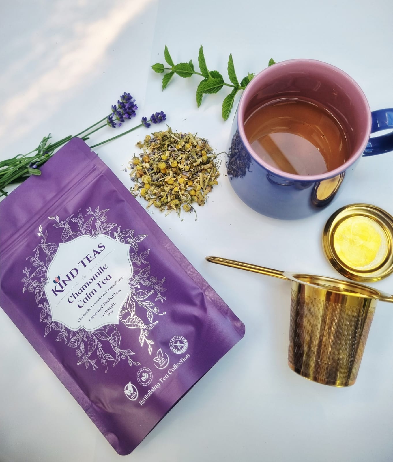 Camomile Calm Tea (The Nervous System Soother)
