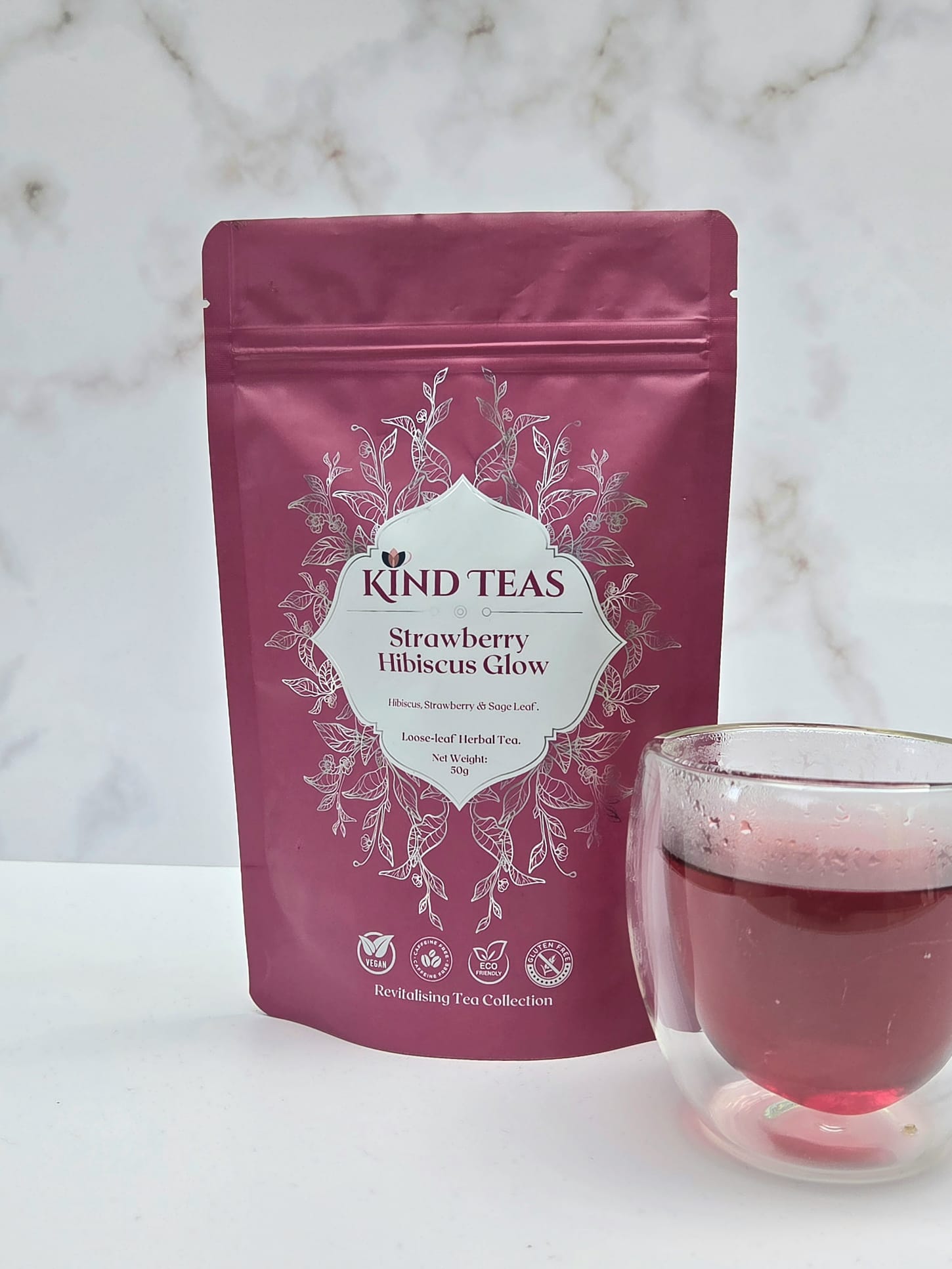 Strawberry Hibiscus Glow (The Radiance Builder)